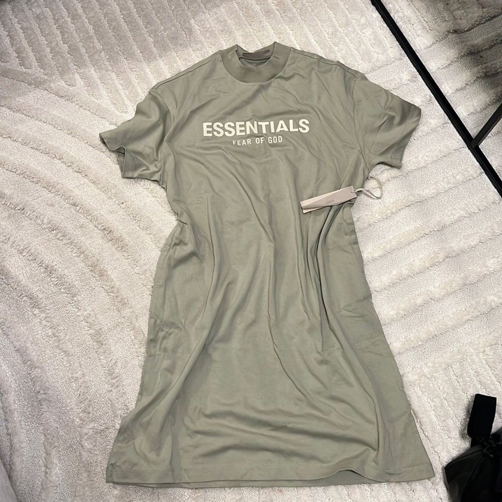 Fear of god womens t shirt dress